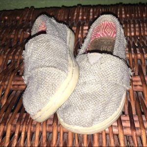 Silver glittery Toms